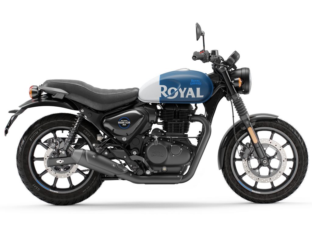 Royal Enfield Hunter 350 Price Rebel Blue