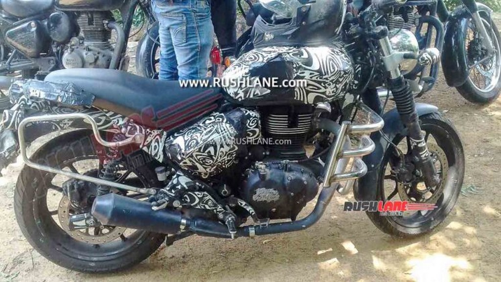 Royal Enfield Hunter Spied