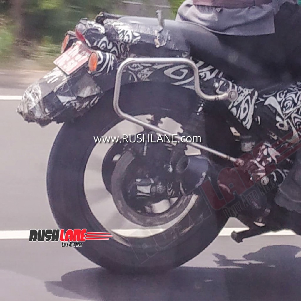 Royal Enfield Hunter Spy Shot