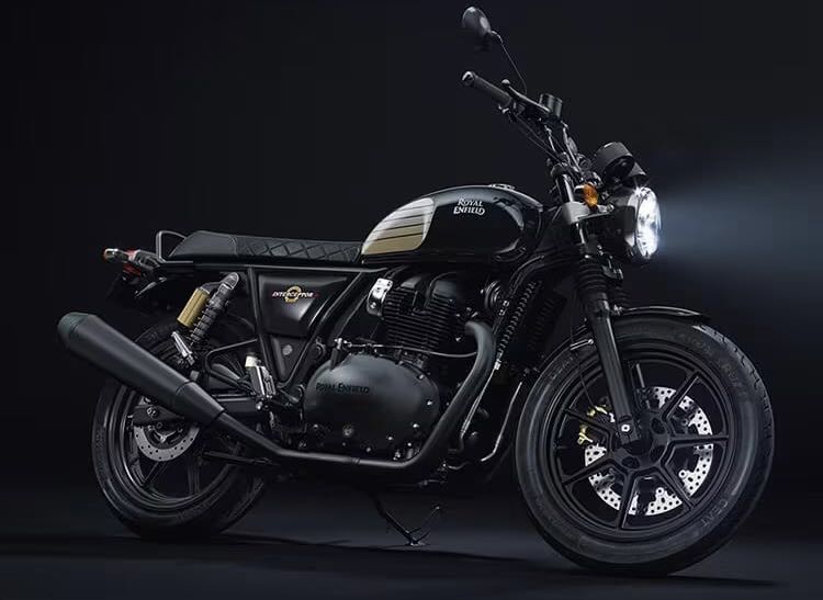 Royal Enfield Interceptor 650 Black Gold