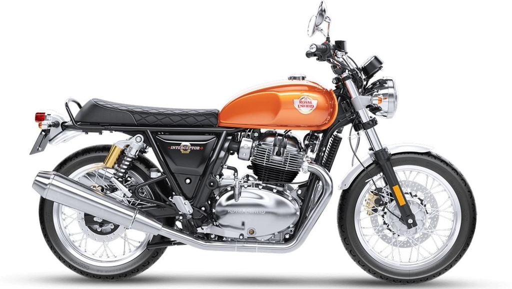 Royal Enfield Interceptor 650 Orange Crush