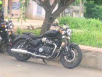 Royal Enfield KX650 Cruiser Spied