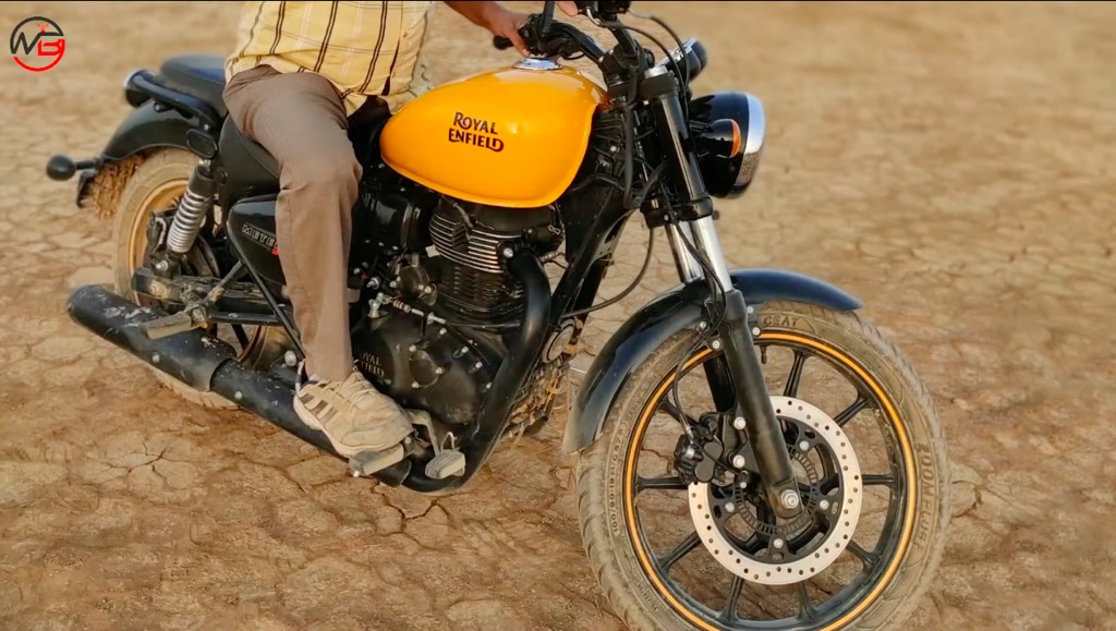Royal Enfield Meteor 350 Spied