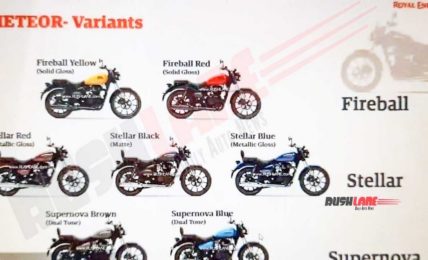 Royal Enfield Meteor Colour Options