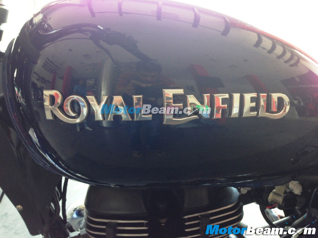 Royal Enfield New Logo Tank