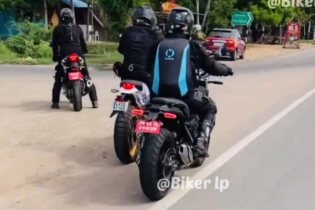 Royal Enfield Roadster 450 Spied Rear