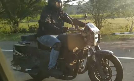 Royal Enfield SG650 Spied
