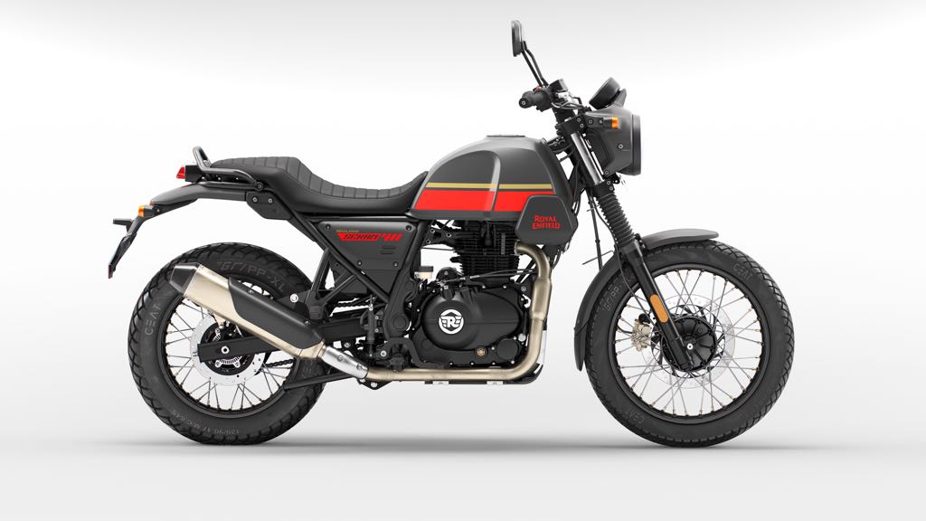 Royal Enfield Scram 411 Blazing Black