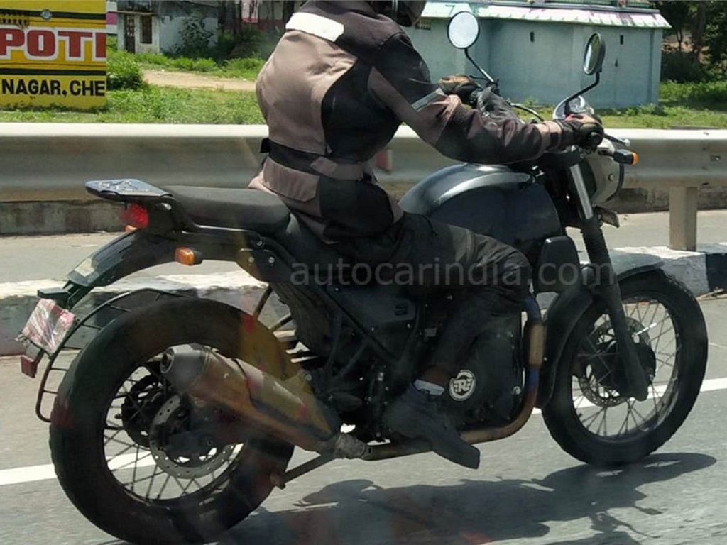 Royal Enfield Scram 411 Spied Rear