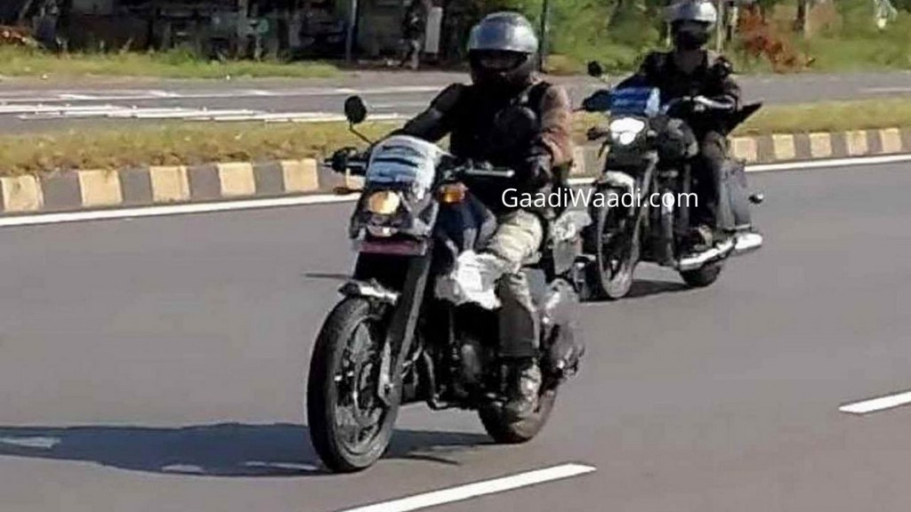 Royal Enfield Scram 411 Spied