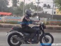 Royal Enfield Scram 411 Spotted