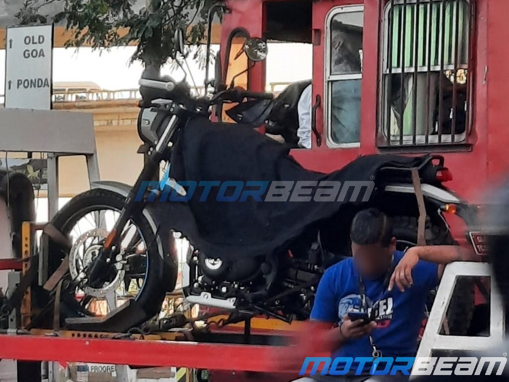 Royal Enfield Scram Spied