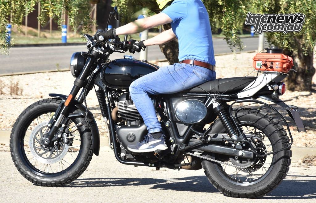 Royal Enfield Scrambler 650 Spied Testing