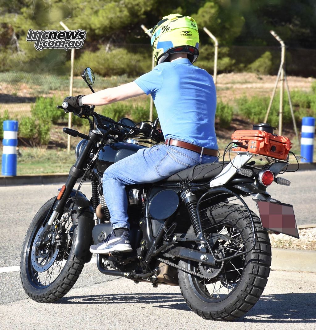 Royal Enfield Scrambler 650 Spotted Undisguised
