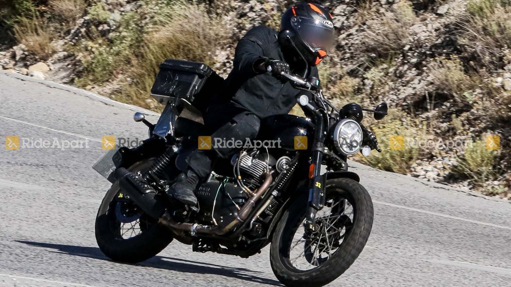 Royal Enfield Scrambler 650 Spotted