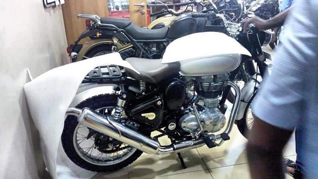 Royal Enfield Scrambler Spotted