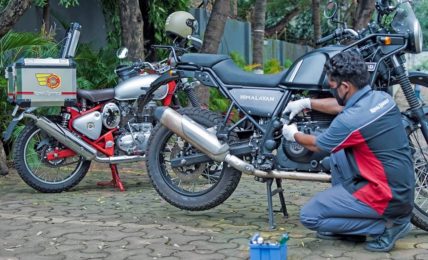 Royal Enfield Service On Wheels Technician