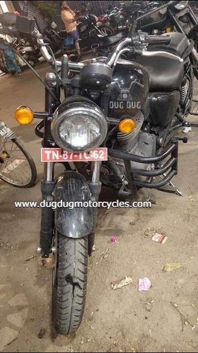 Royal Enfield Thunderbird-350 X Spy Front