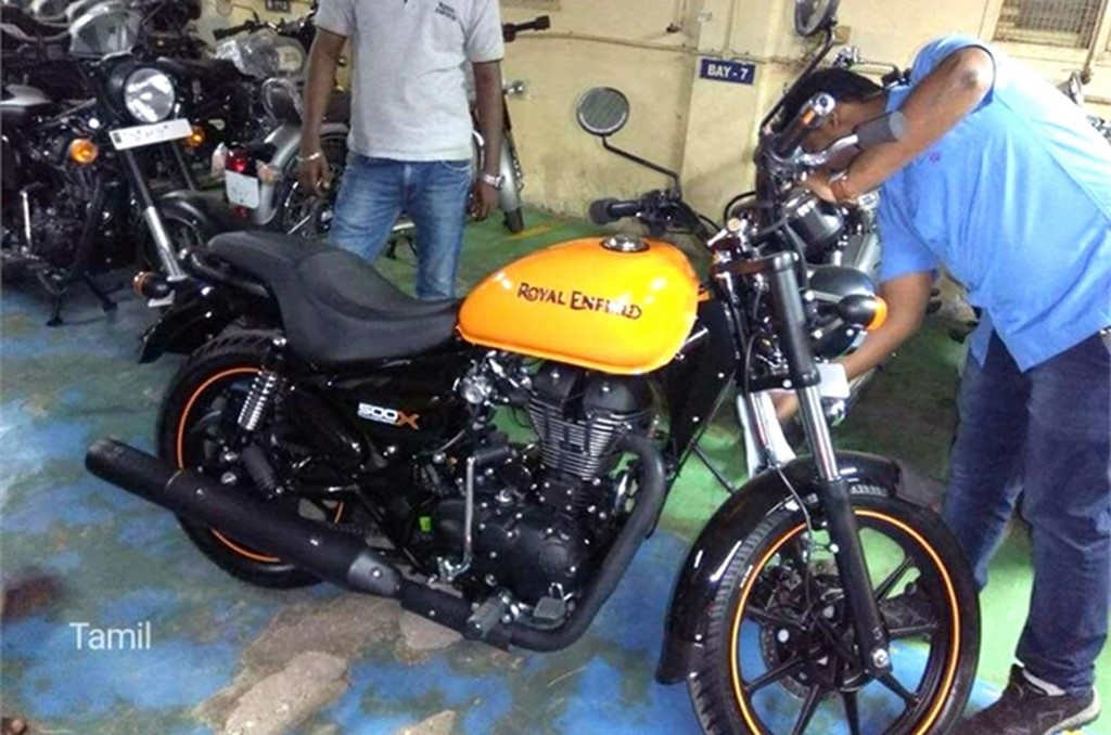 Royal Enfield Thunderbird 500X Spied In India
