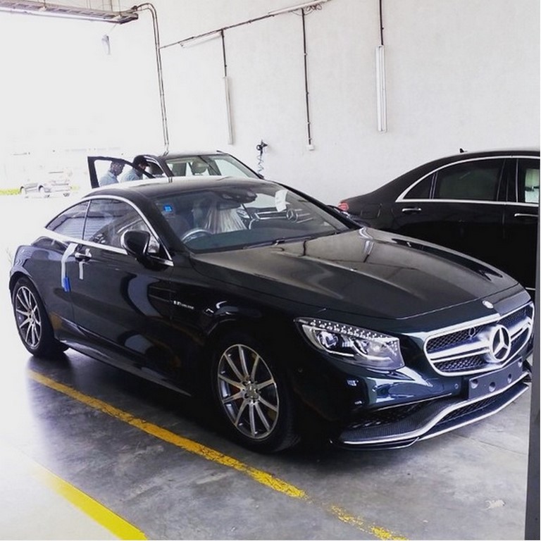 S63 AMG Spied