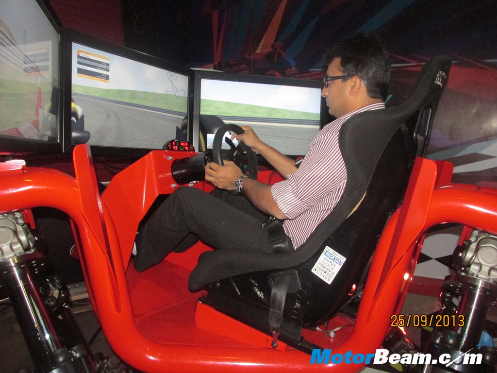 SMAAASH F1 Simulator User Experience