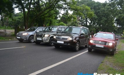 SUV Shootout Front Lineup