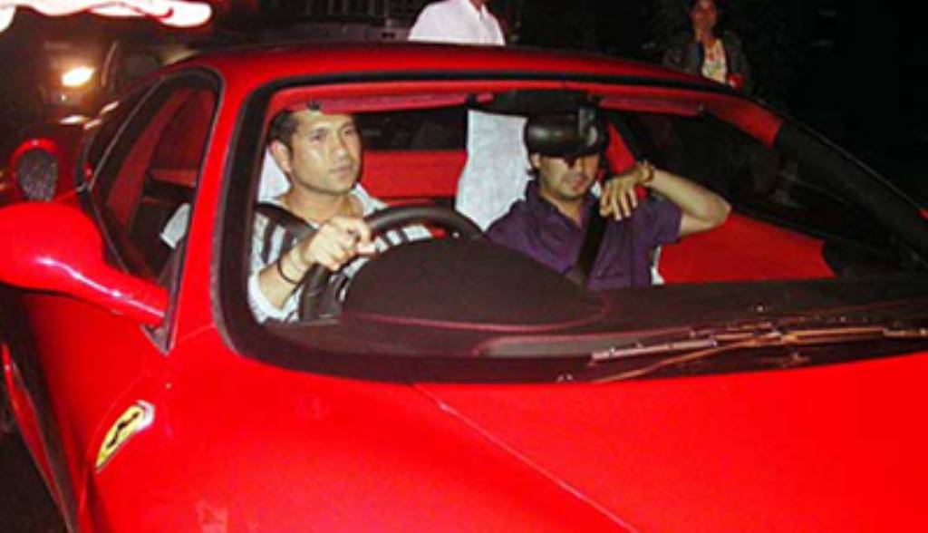 Sachin Tendulkar Ferrari 360