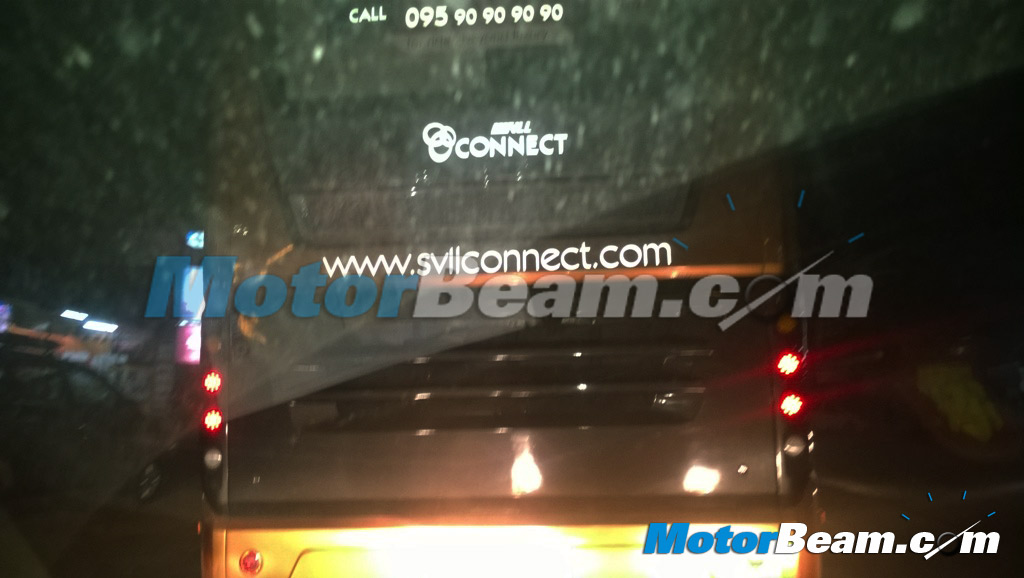 Scania Club Class Luxury Bus Spy Shot