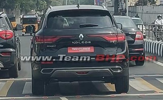 Second Gen Renault Koleos Spied