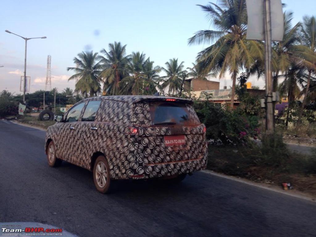 Second Generation Toyota Innova Spied