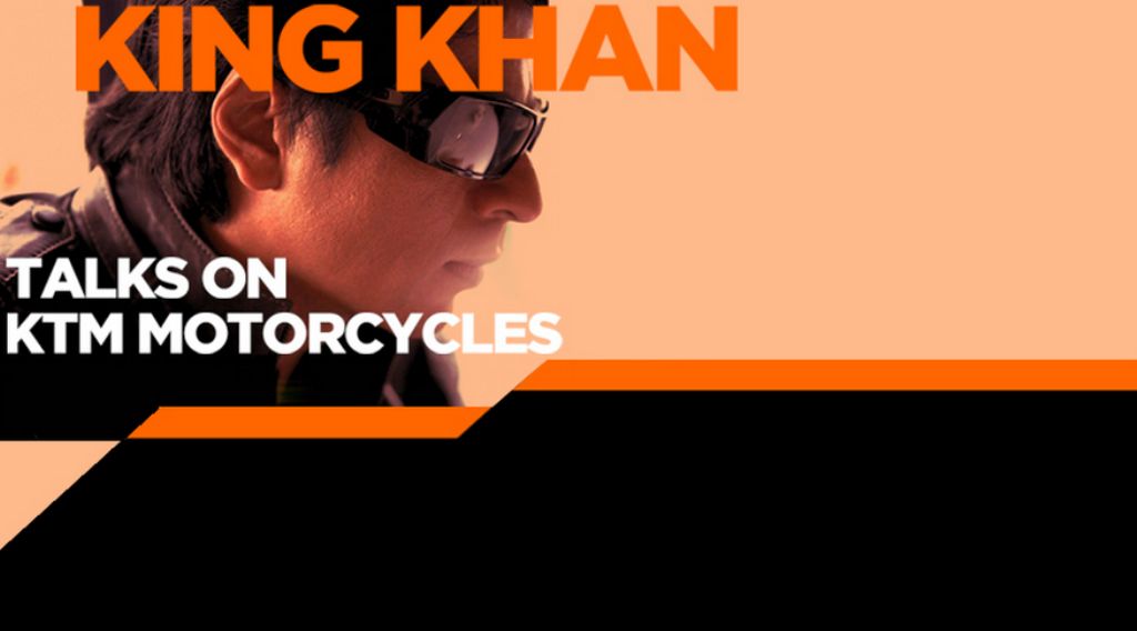 Shahrukh Khan KTM