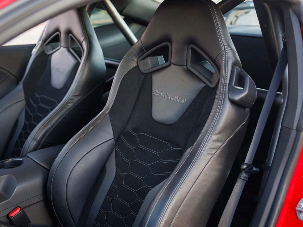 Shelby Super Snake R seats