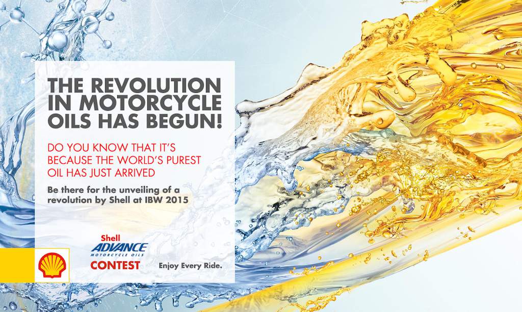 Shell Motorcycle Oil Revolution IBW 2015