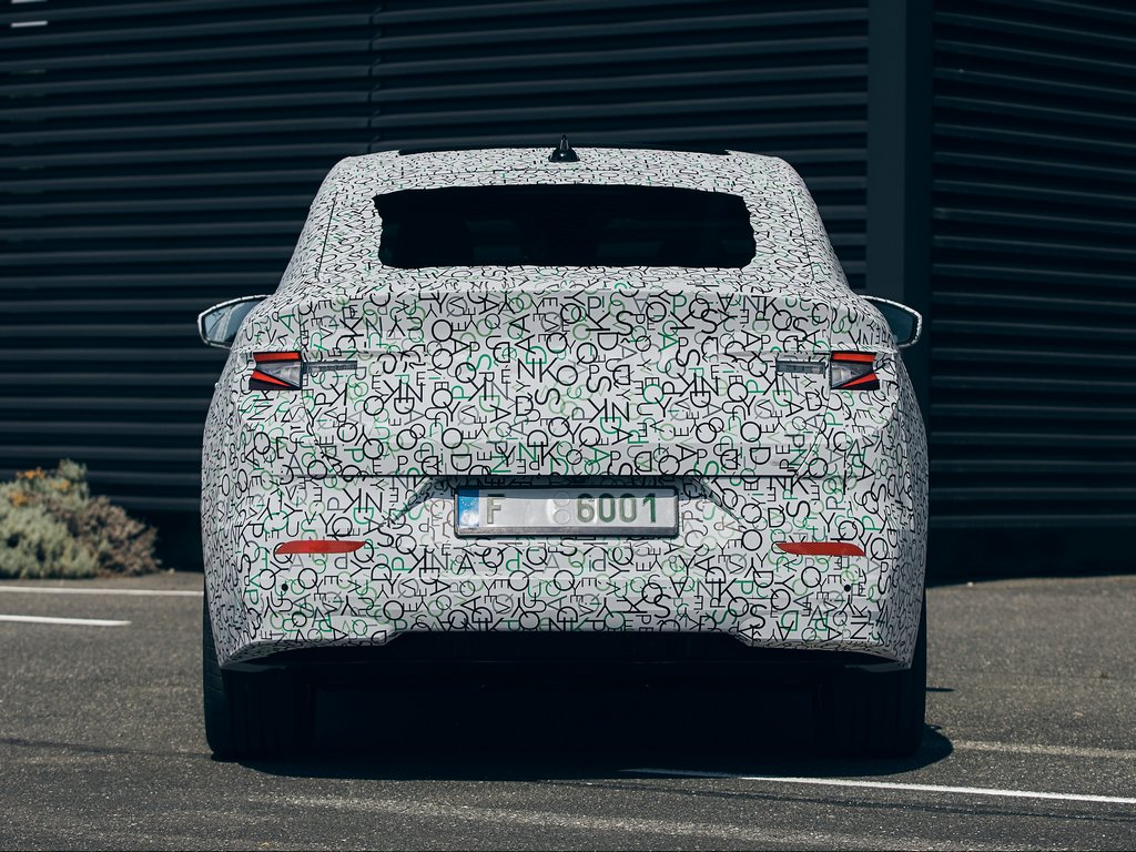 Skoda Enyaq Coupe iV Rear