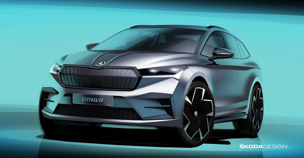 Skoda Enyaq IV Design Front