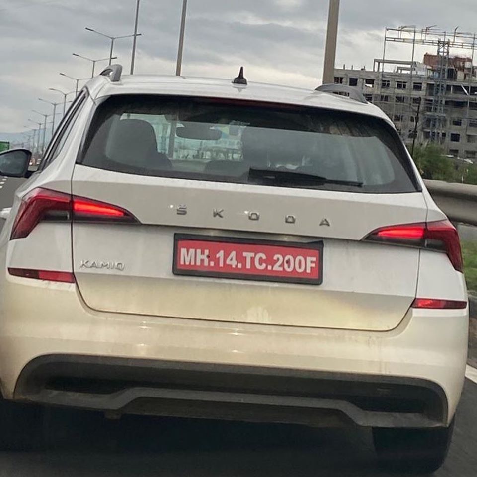 Skoda Kamiq Spied