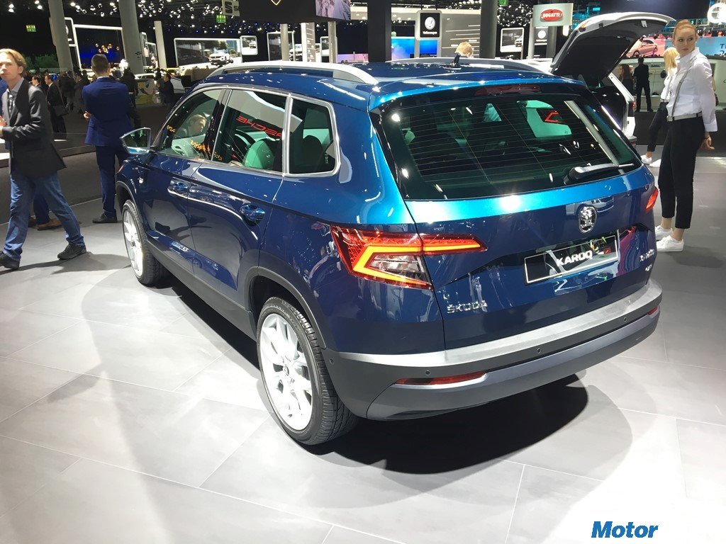 Skoda Karoq Side And Rear