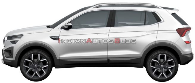 Skoda Kliq Side Leaked