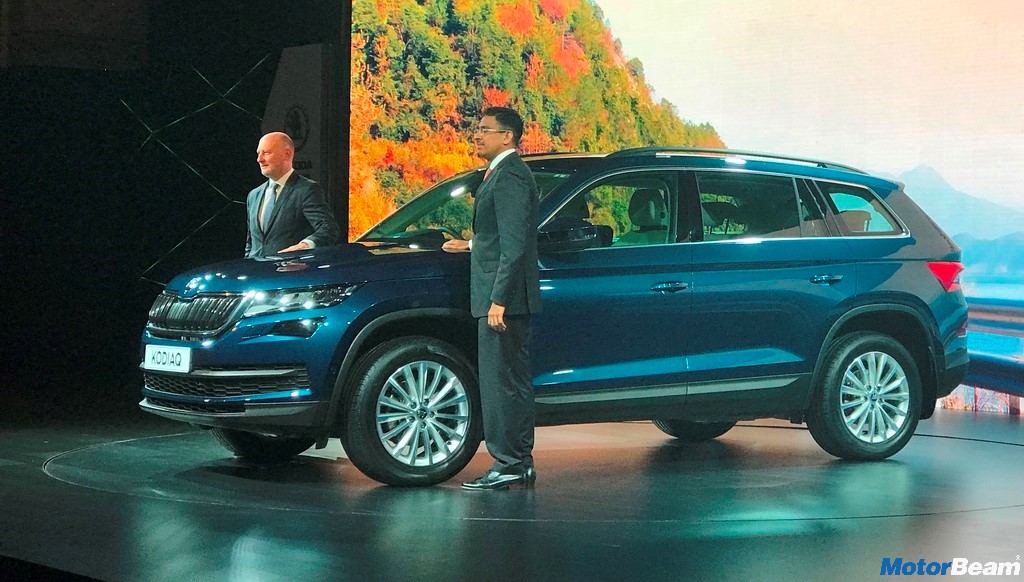Skoda Kodiaq Front And Side