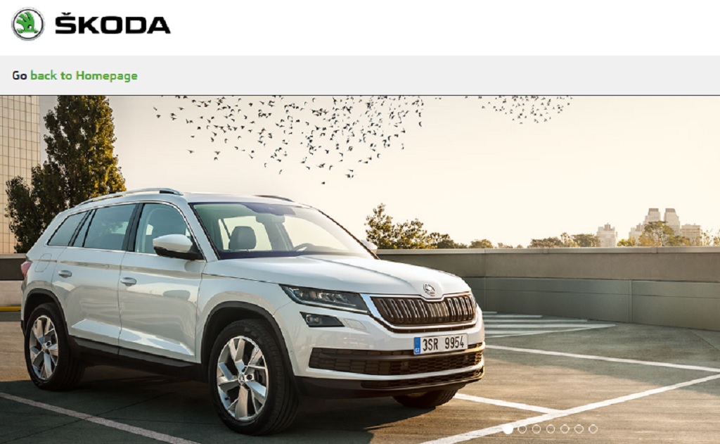 Skoda Kodiaq India Website