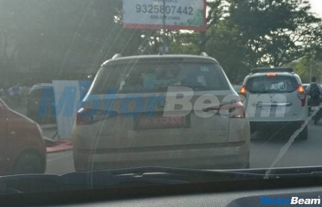 Skoda Kodiaq Rear Spotted