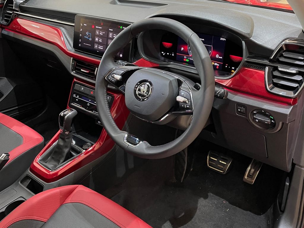 Skoda Kushaq Monte Carlo Edition Price Interior