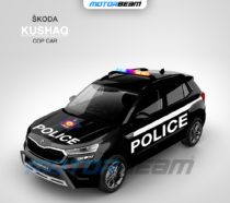 Skoda Kushaq Render Police Patrol Vehicle