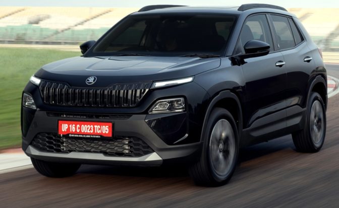 Skoda Kylaq Anniversary Edition front