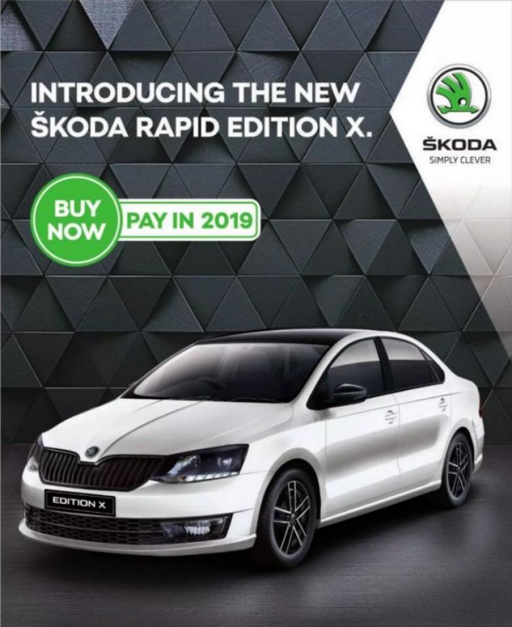 Skoda Rapid Edition X Front