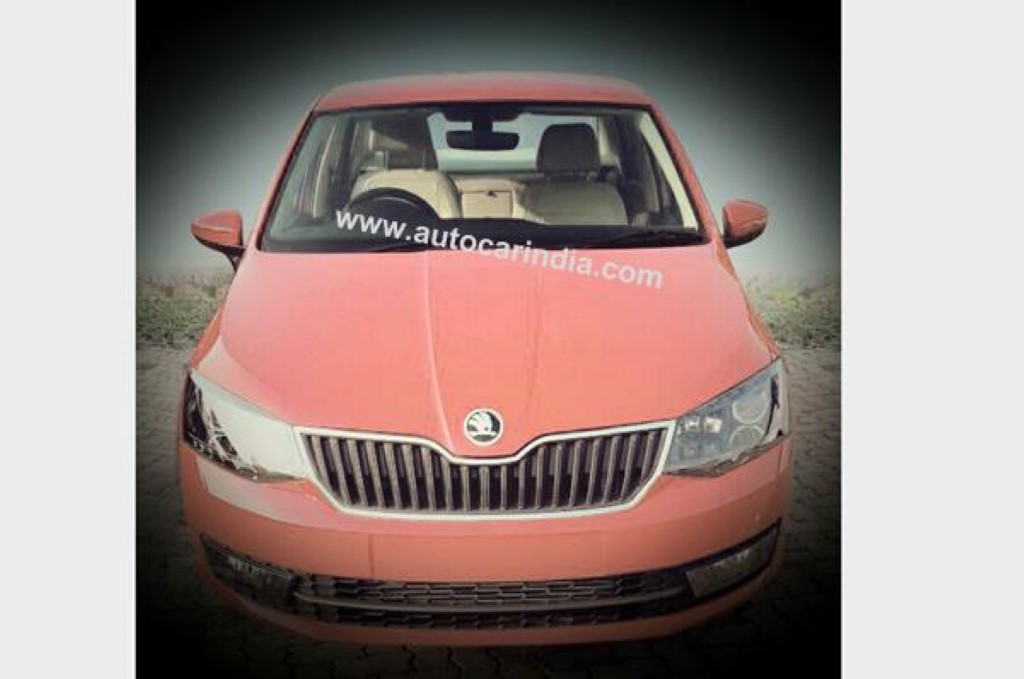 Skoda Rapid Facelift Leaked