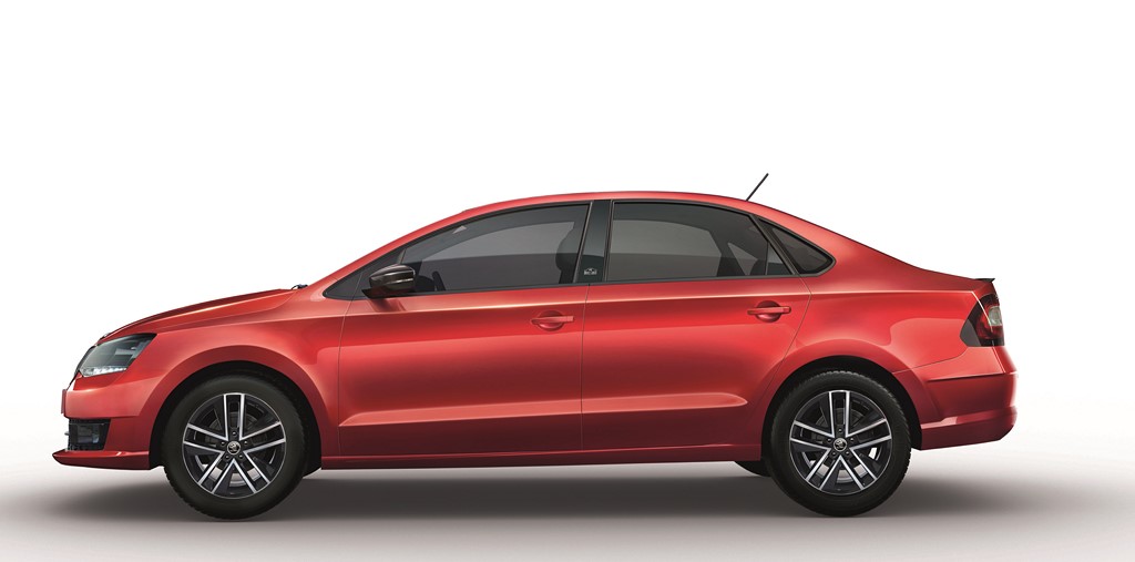Skoda Rapid Monte Carlo Edition Side Profile