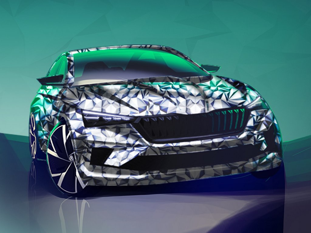 Skoda Slavia Design Sketch