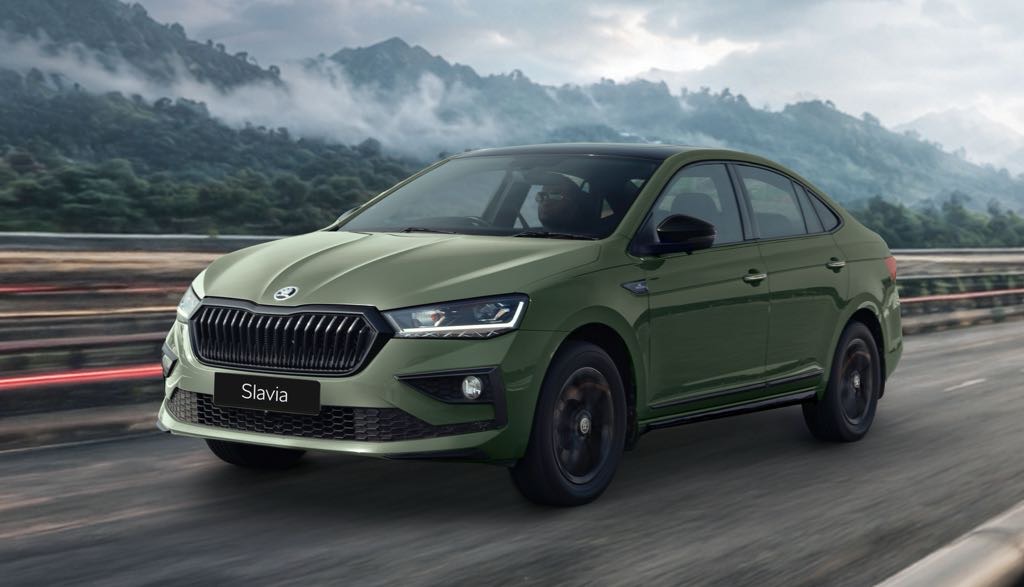 Skoda Slavia Monte Carlo Shimla Green