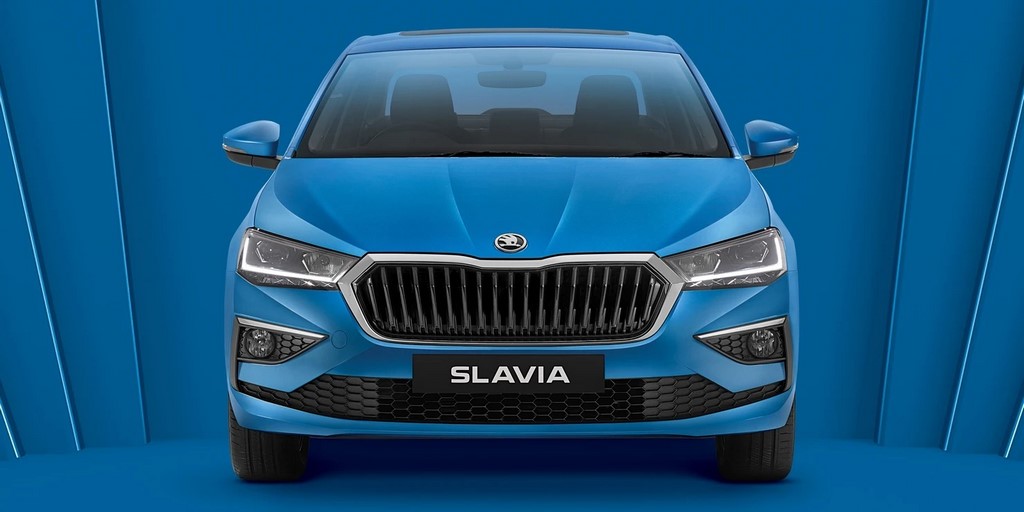 Skoda Slavia Reveal Front